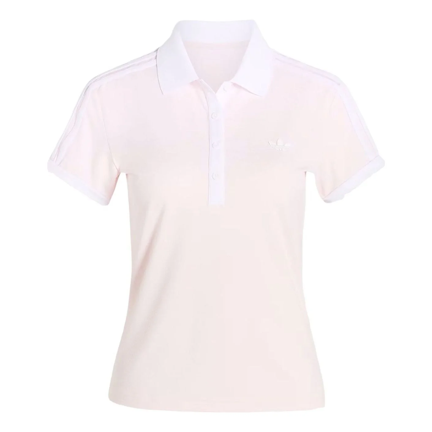 (WMNS) adidas Tennis Classic Polo Shirt Asia Sizing 'Distilled Pink' KY8890 - 1