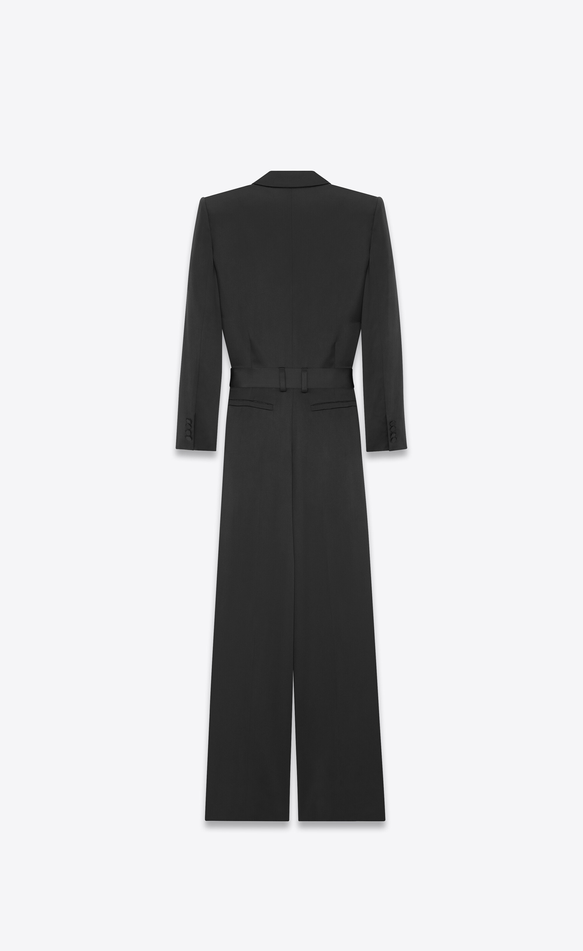 jumpsuit in silk satin - 3