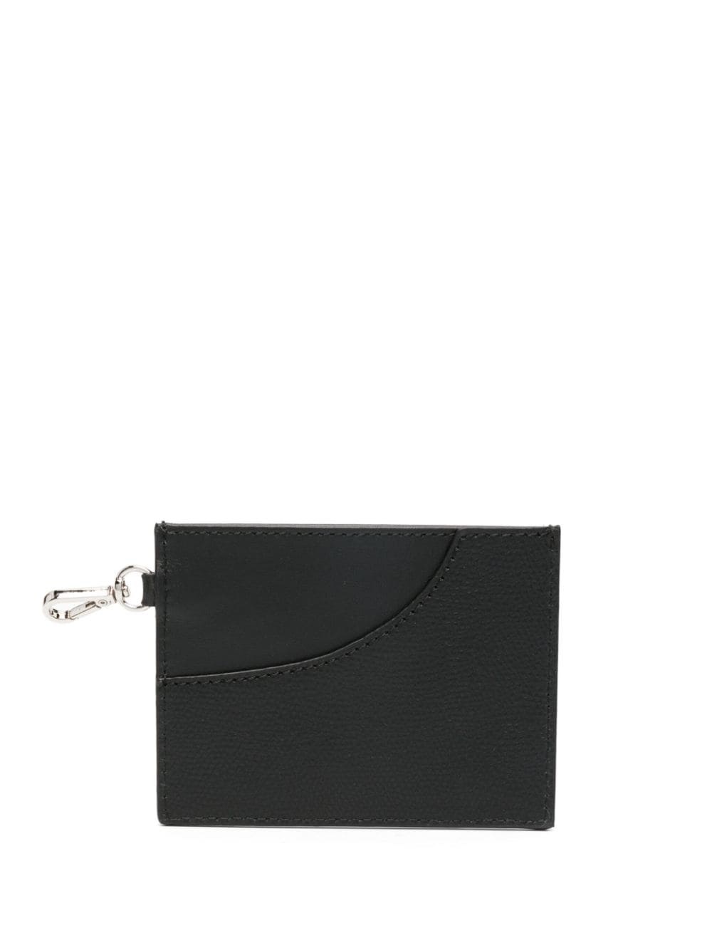 Comma logo-plaque leather cardholder - 2