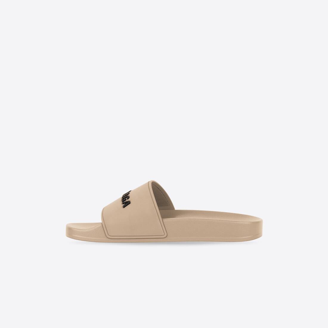 Men's Pool Slide Sandal in Beige - 4