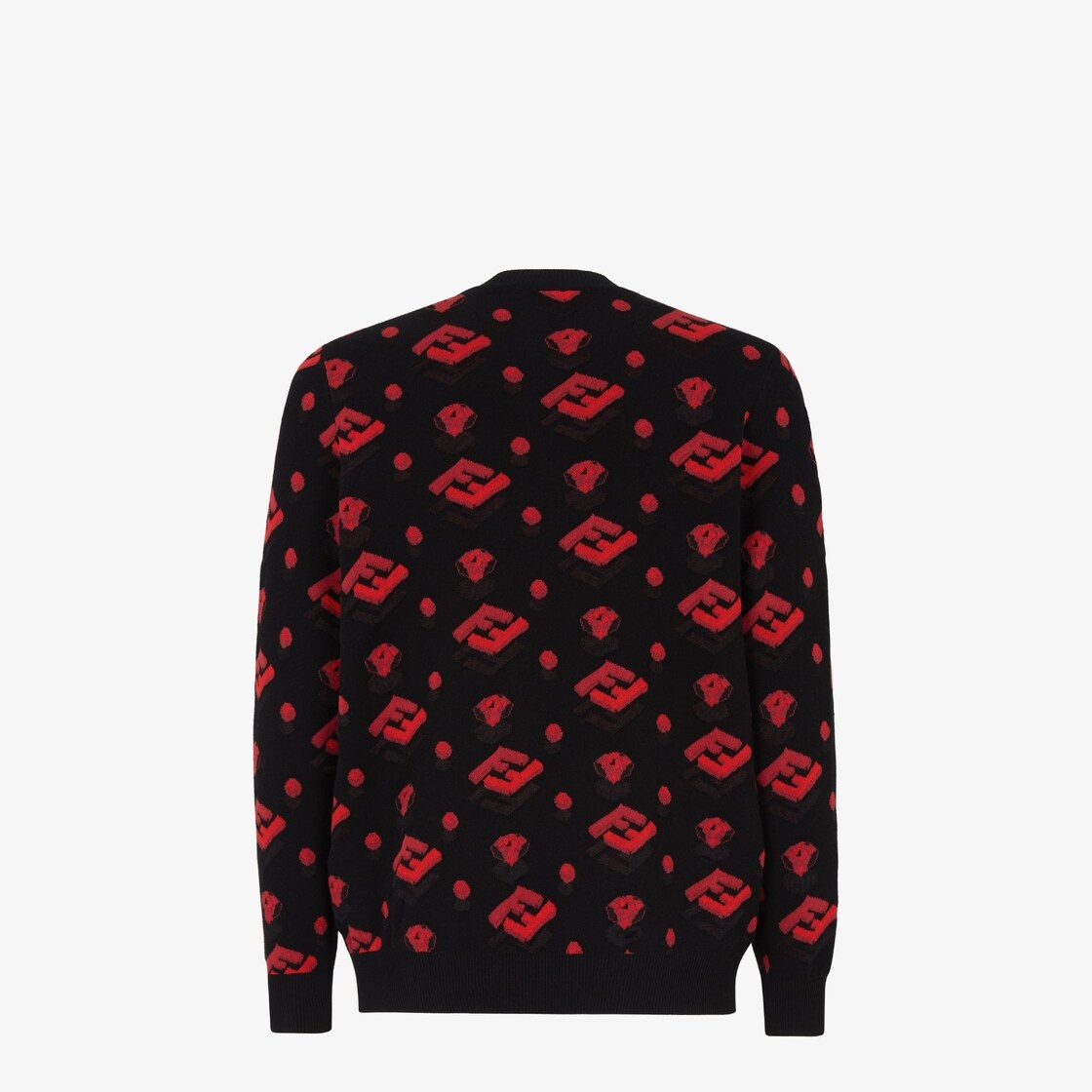 Multicolor viscose and cotton jumper. - 2