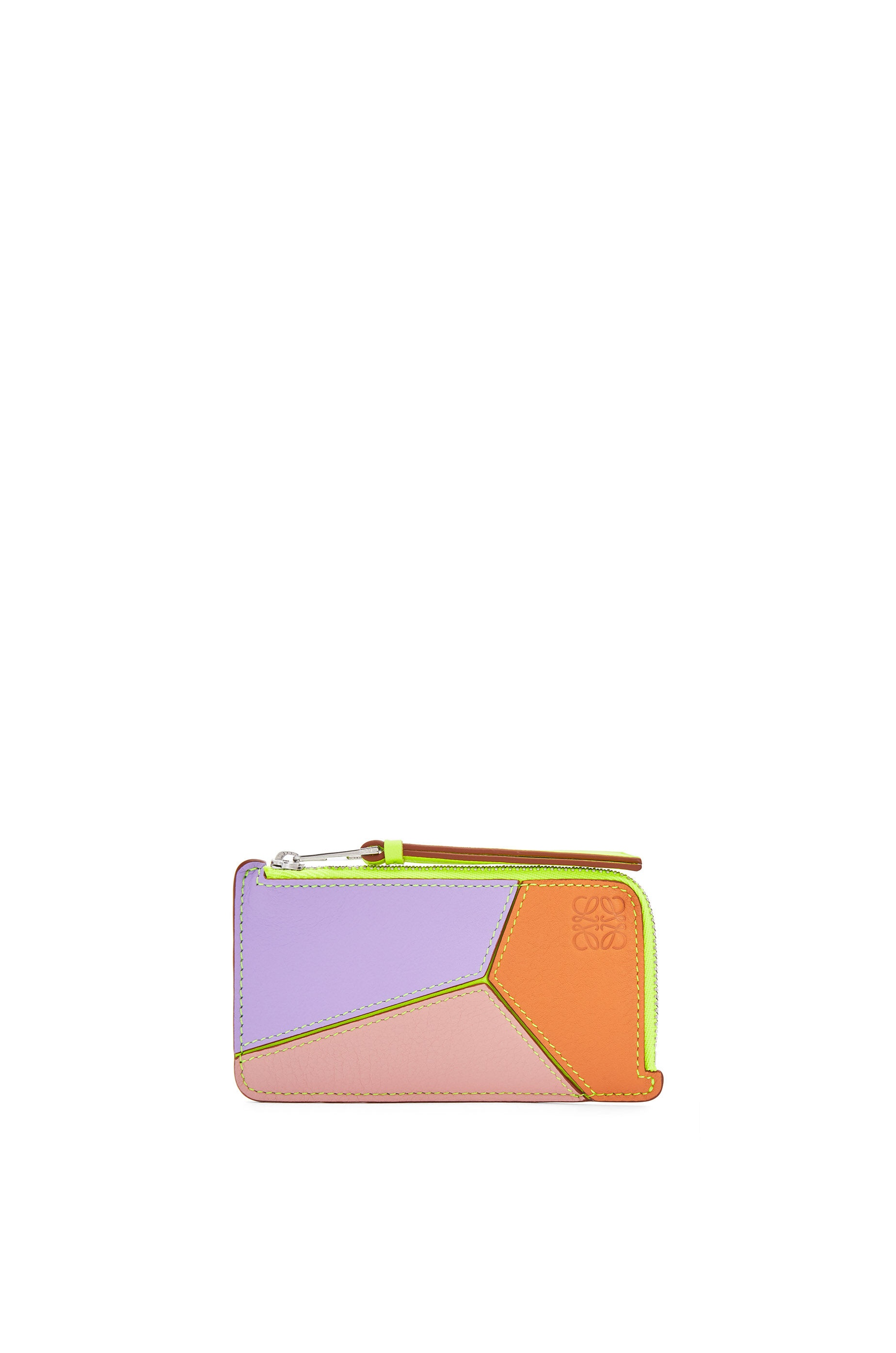 Puzzle coin cardholder in classic calfskin - 1