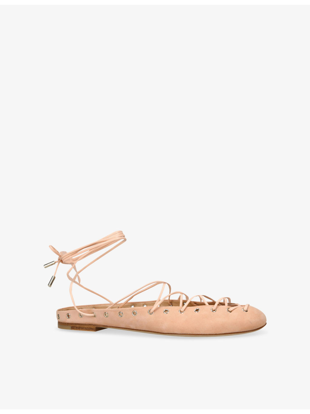 Ghillies Leather Ballerina Flats - 3