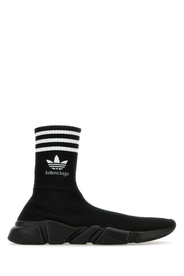 Black tech knit Speed sneakers - 1