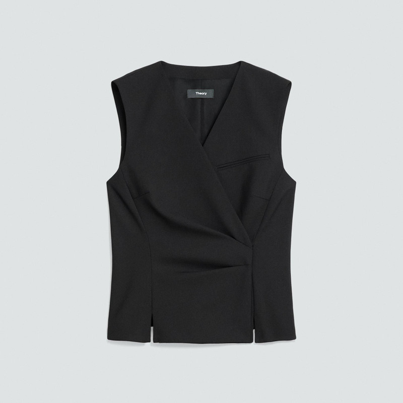 Wrap Vest in Good Wool 1