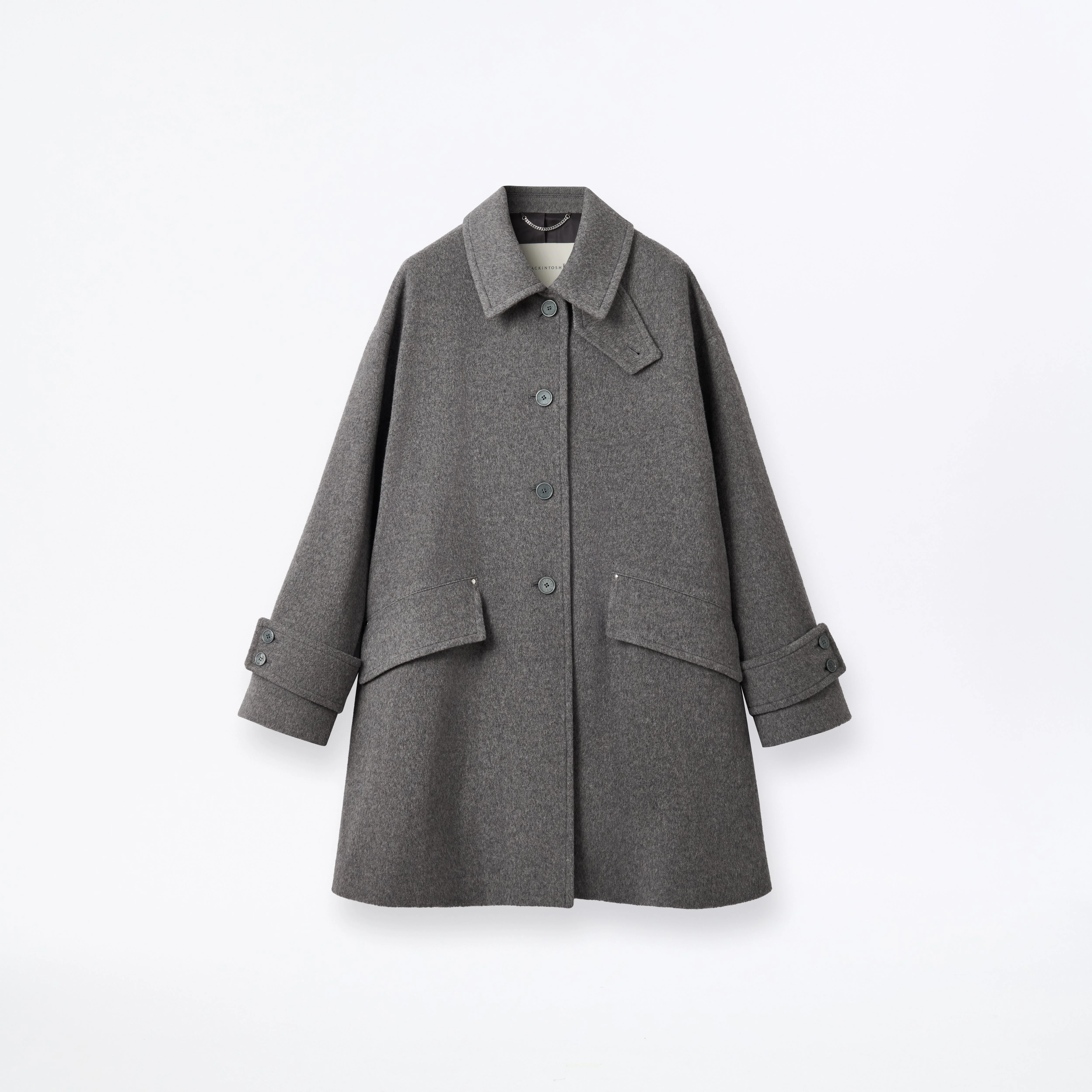 Humbie Slim Cashmere Wool Blend Coat - 1
