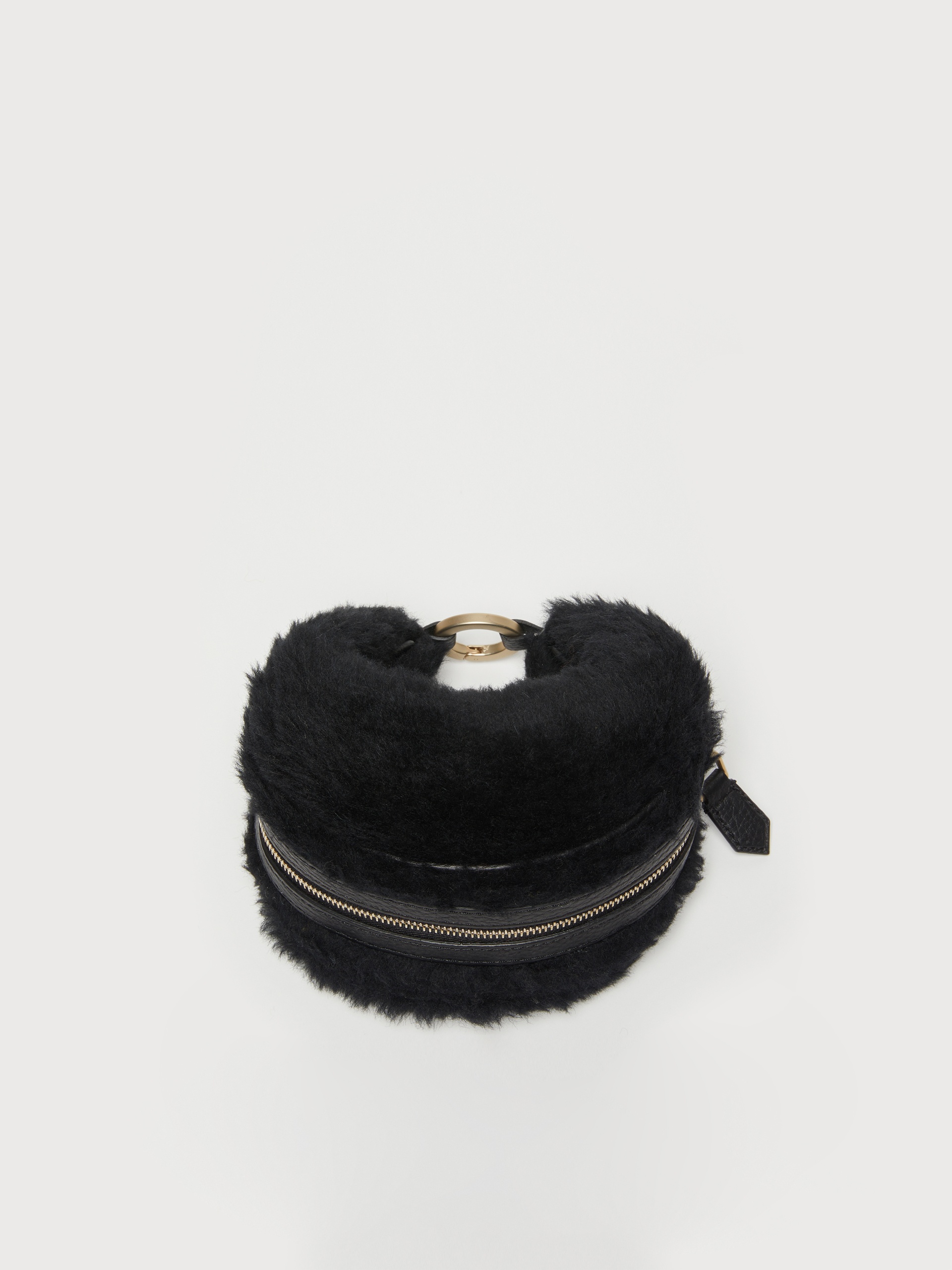 JOLIE7 Teddy fabric clutch bag - 1