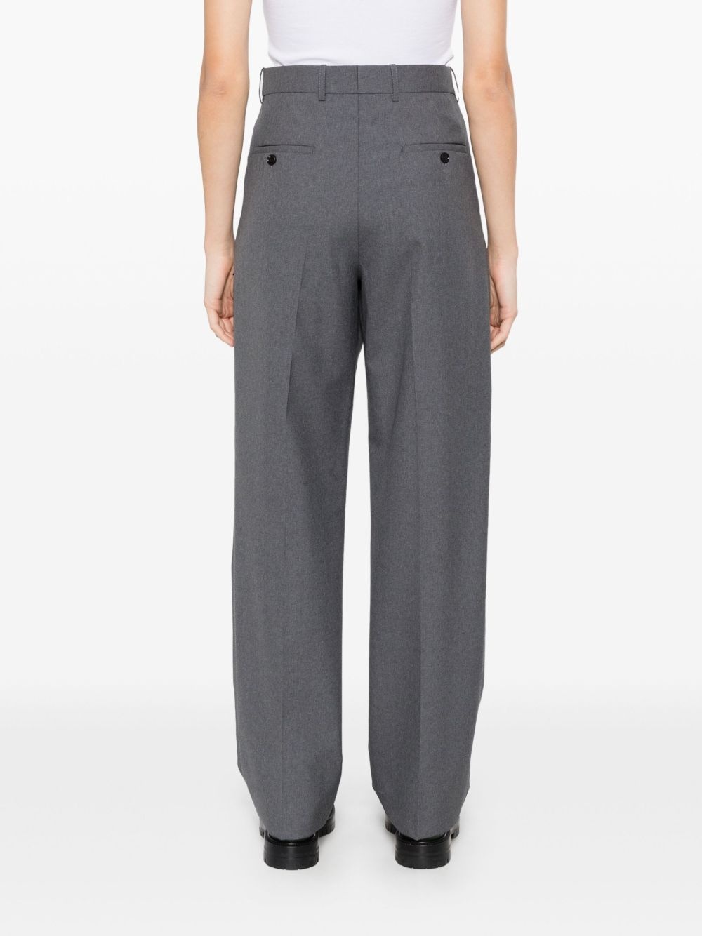 virgin wool trousers - 4
