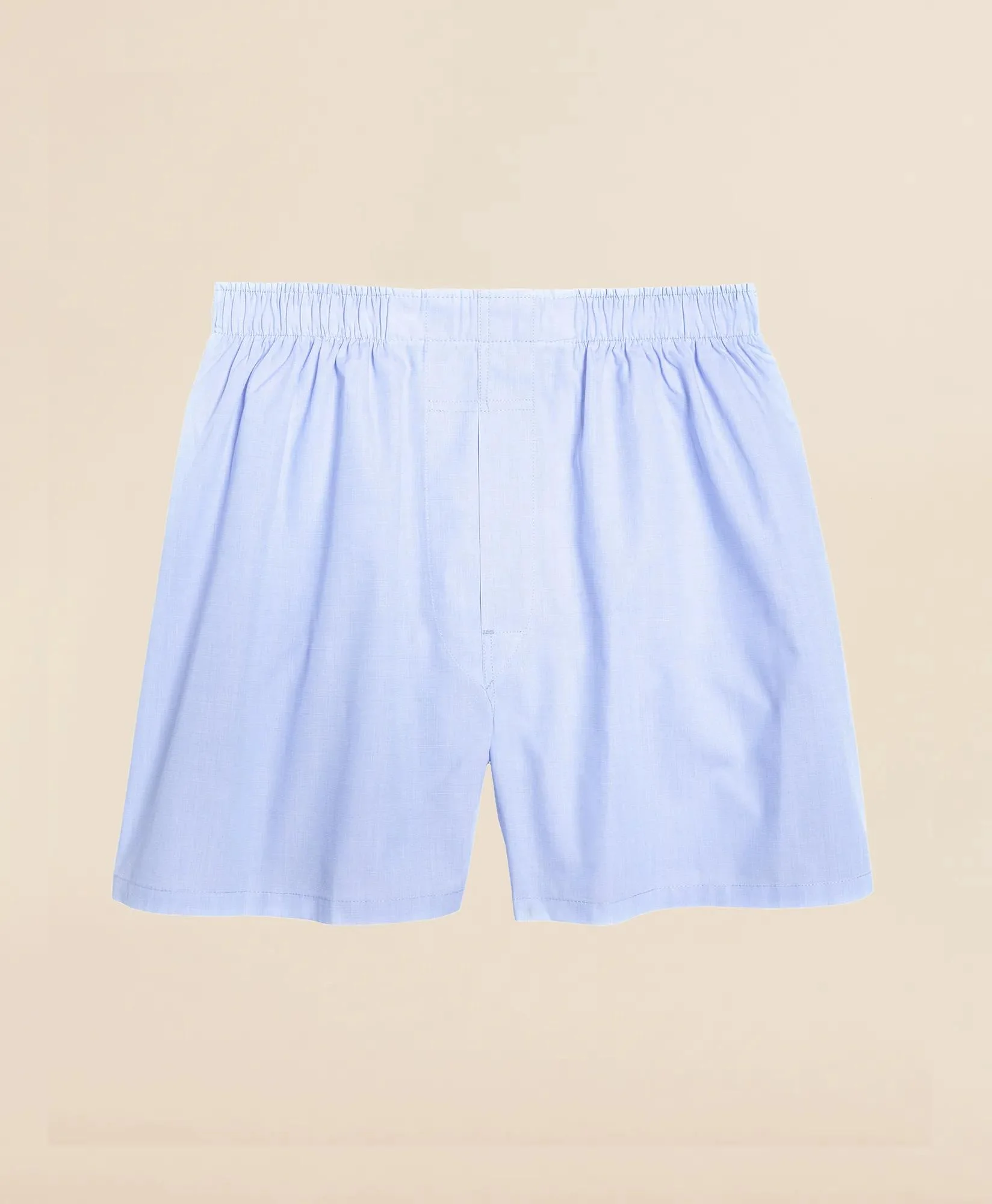 Cotton Broadcloth End-on-End Boxers - 1