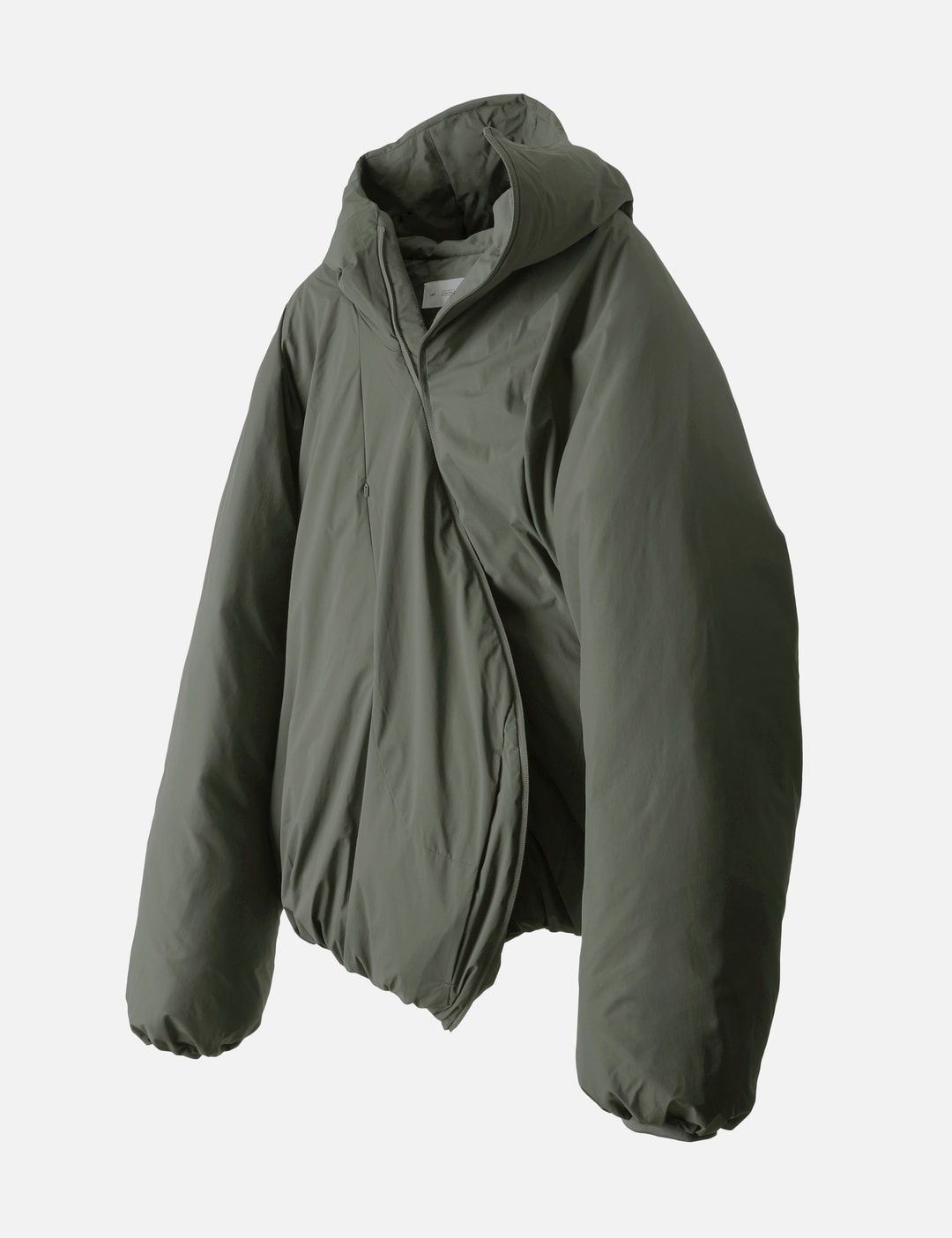 5.1 asymmetric-zip hooded jacket - 3