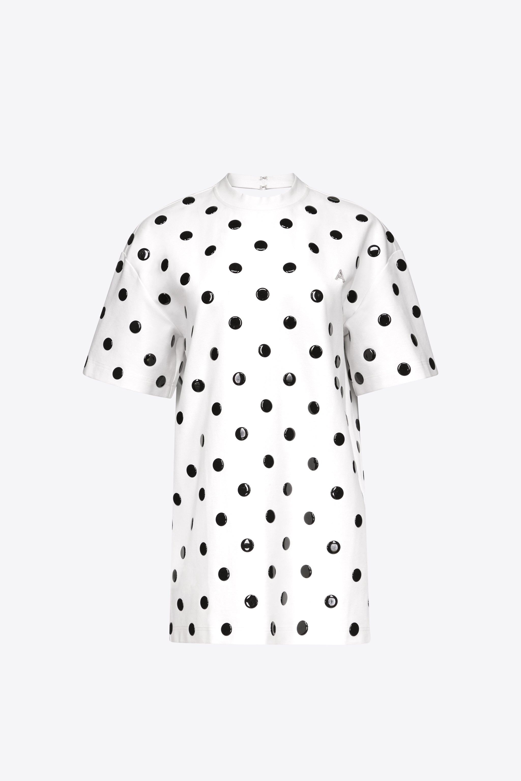 POLKA DOT T-SHIRT DRESS - 1