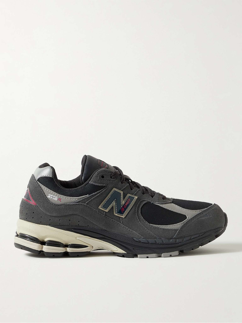 2002R Leather-Trimmed Suede and Mesh Sneakers - 1