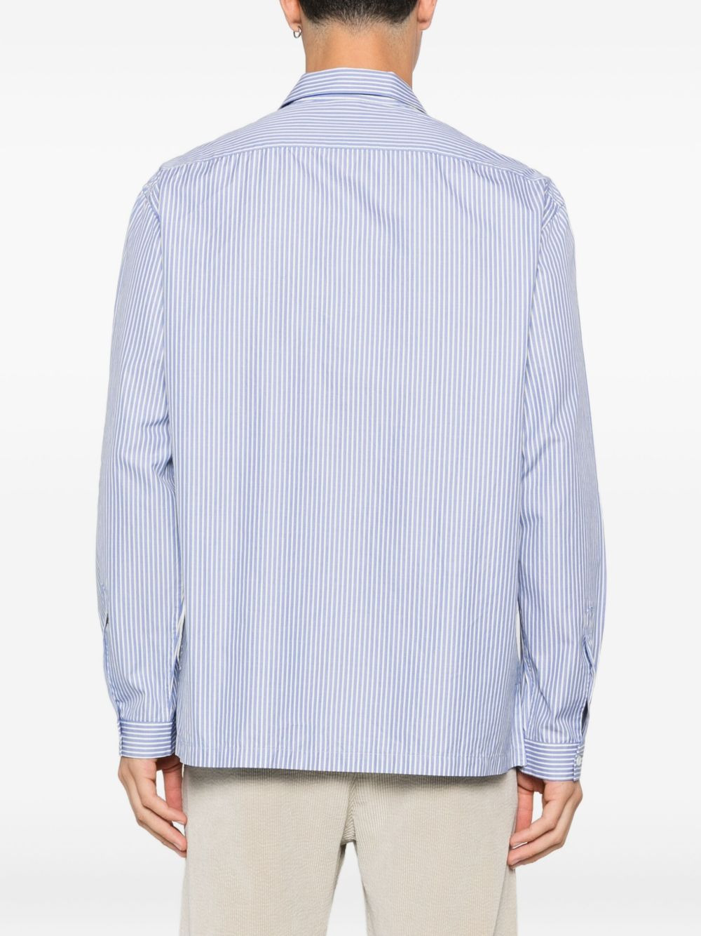 striped cotton shirt - 4