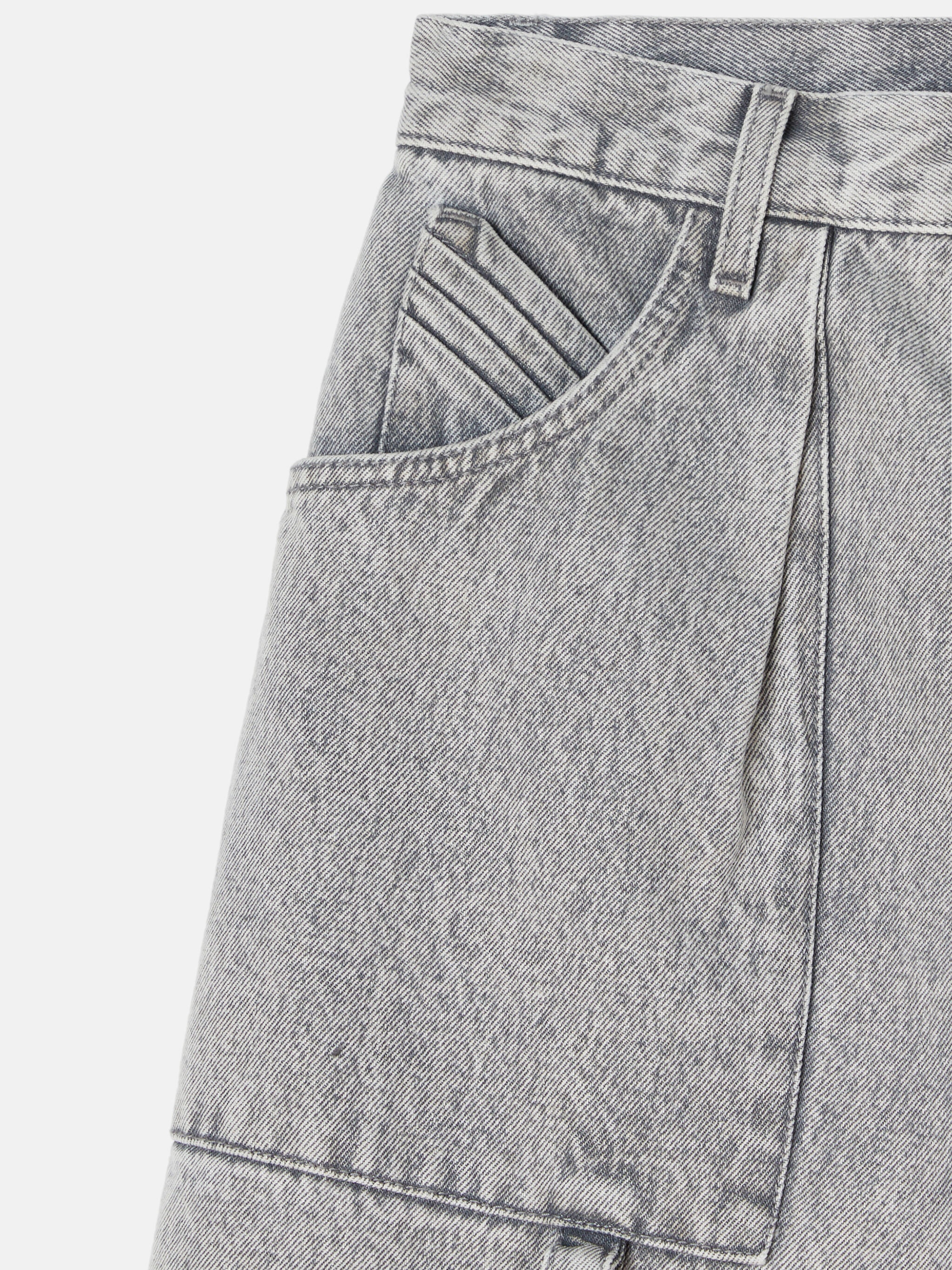 ''EFFIE'' LIGHT GREY LONG PANTS - 4