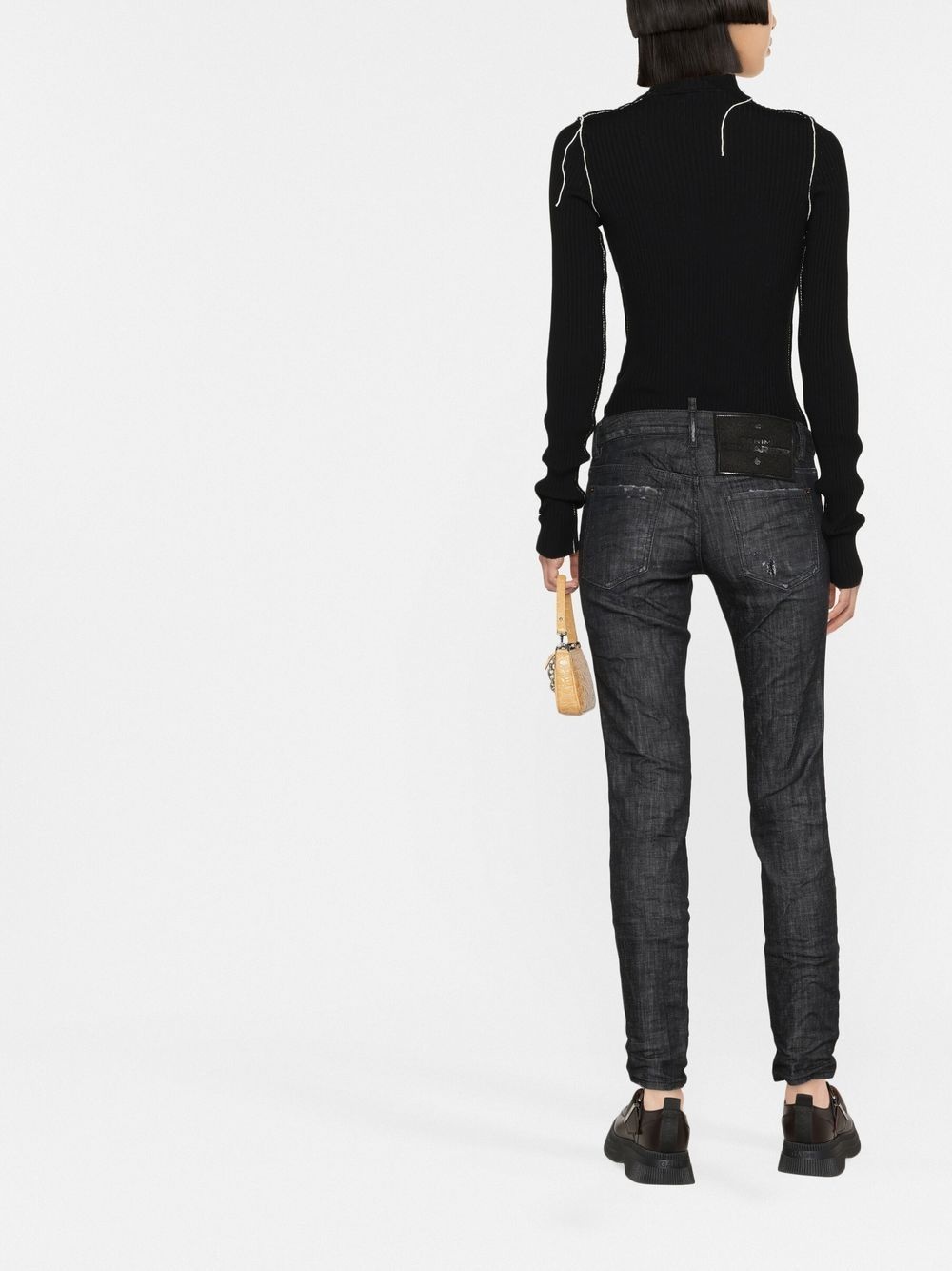 straight-leg jeans - 3