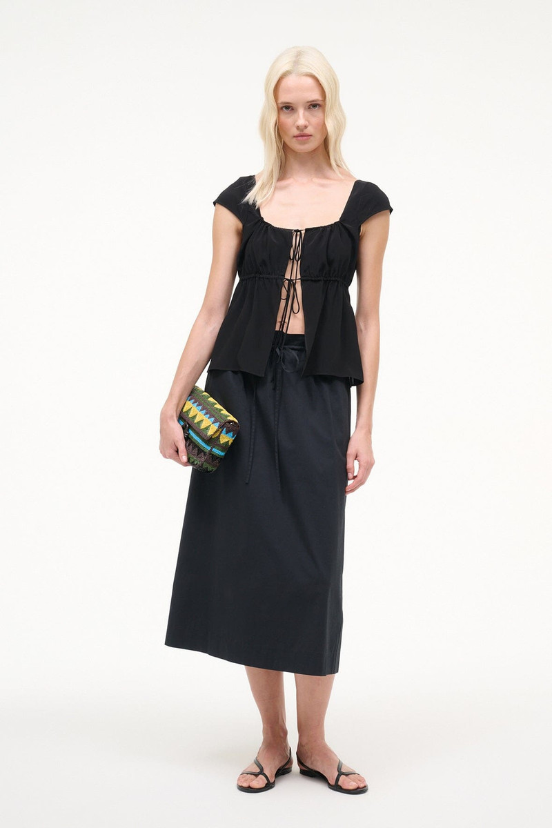 STAUD POMONA TOP BLACK 4