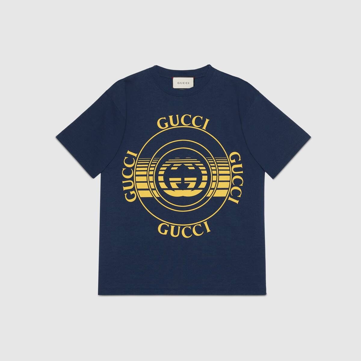 Gucci disk print oversize T-shirt - 2