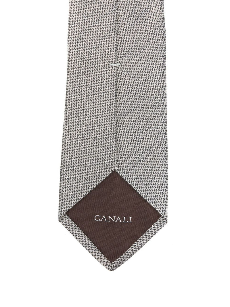 Canali interlock twill tie outlook