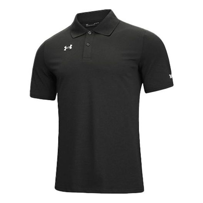 Men's Under Armour Sports lapel Training Short Sleeve Polo Shirt Gray 21500536-010 - 1