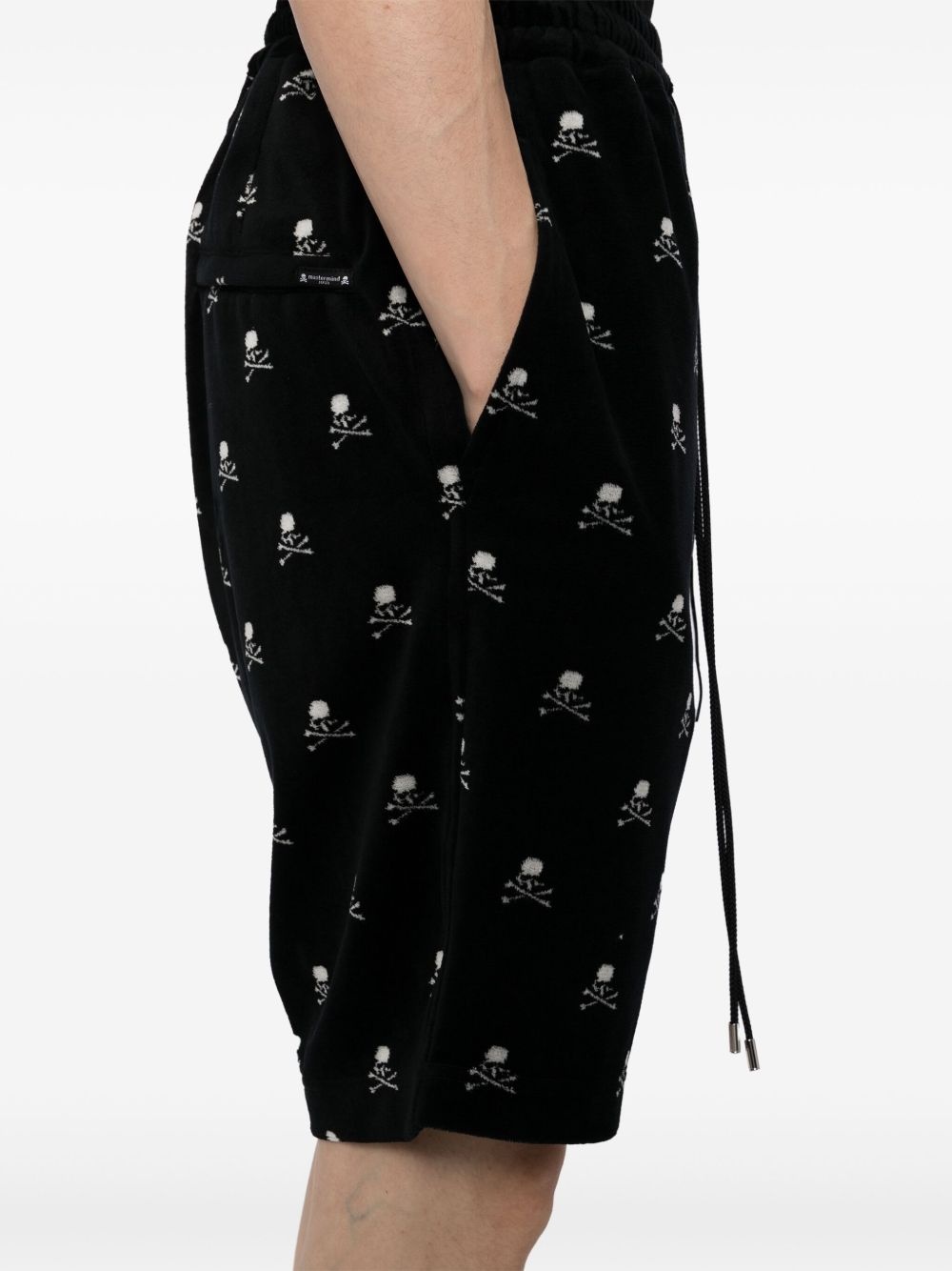 logo-print shorts - 5