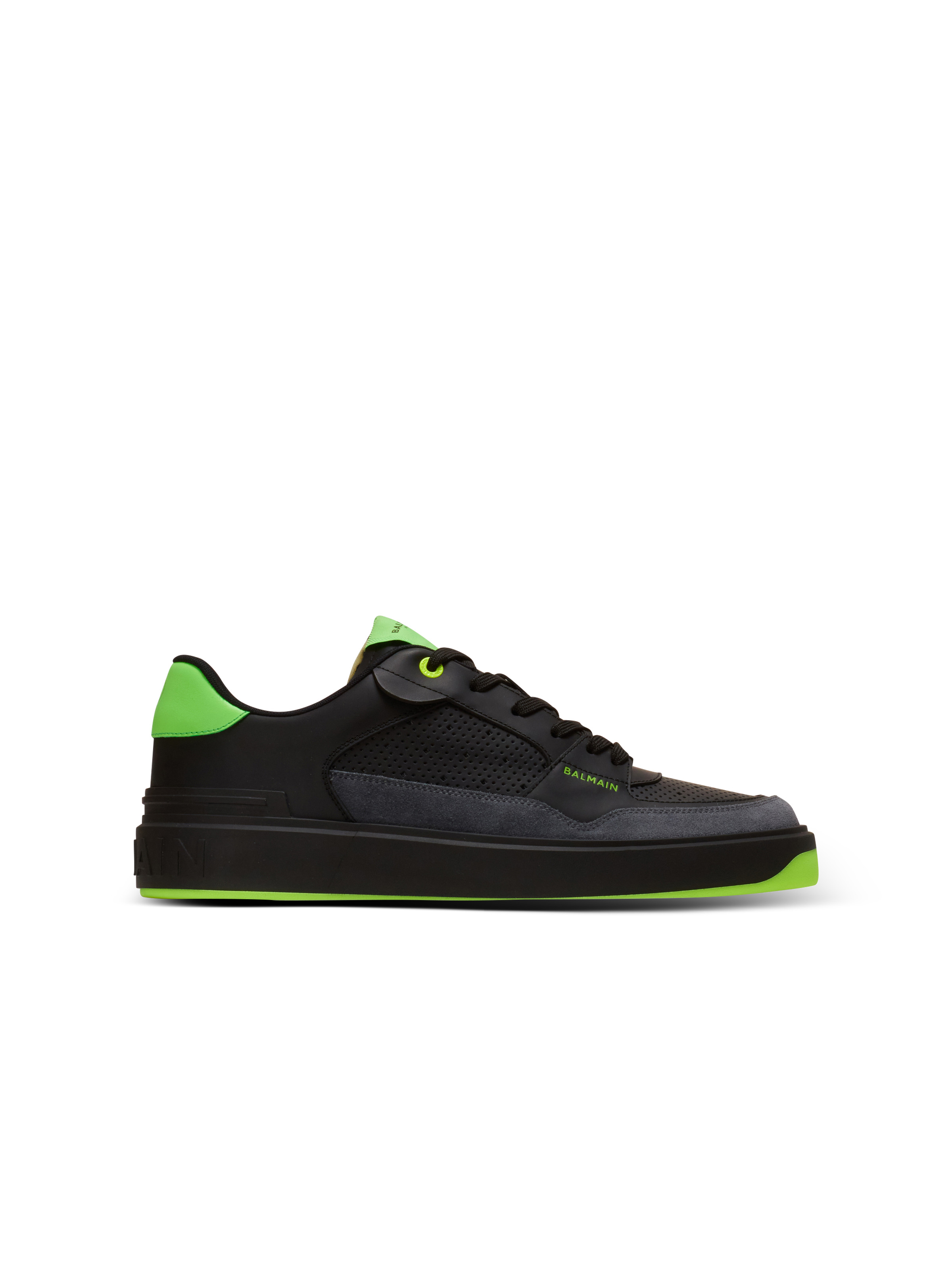 B-Court Flip trainers in calfskin and suede - 1