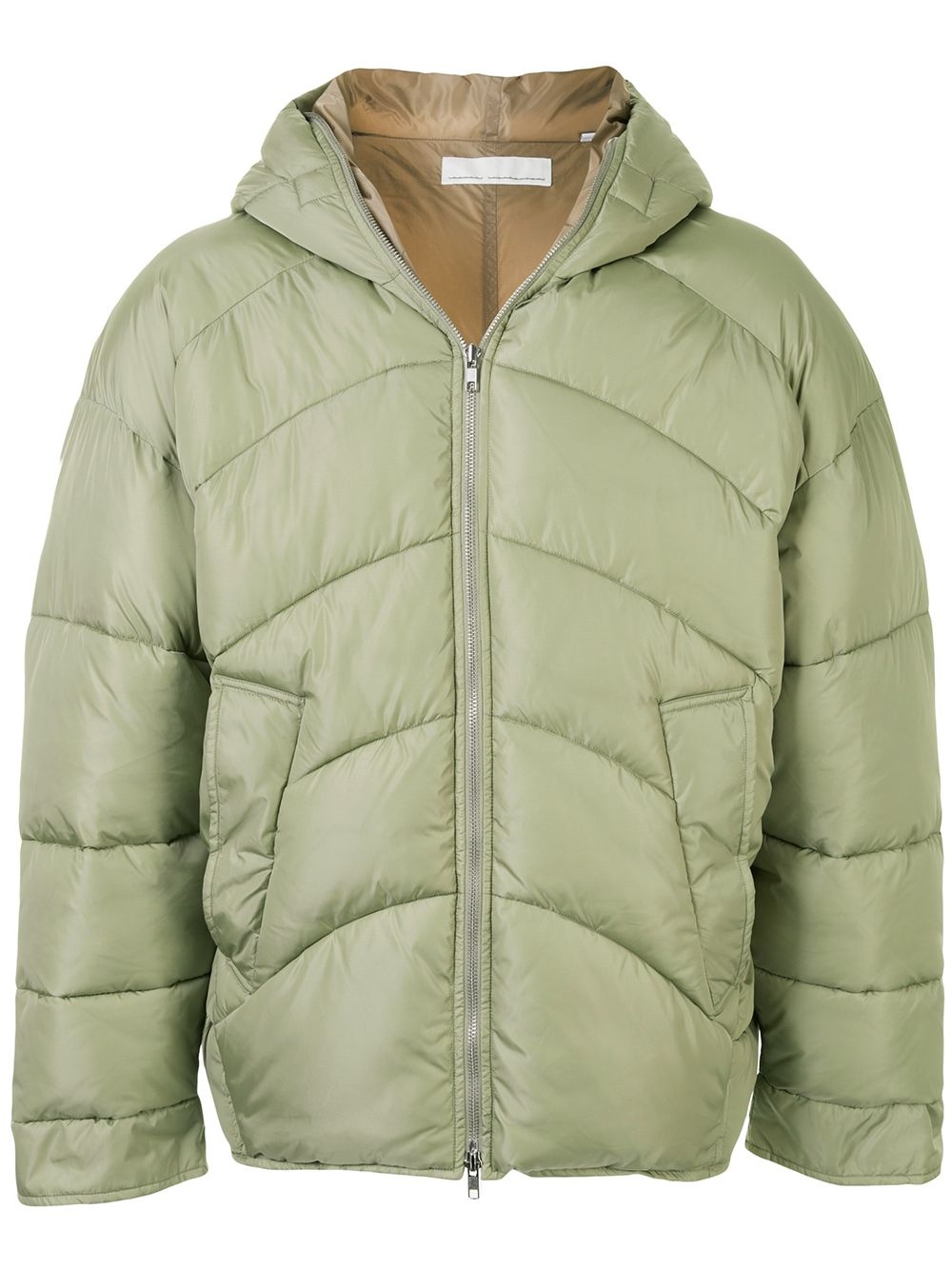 oversized quilted jacket - 1