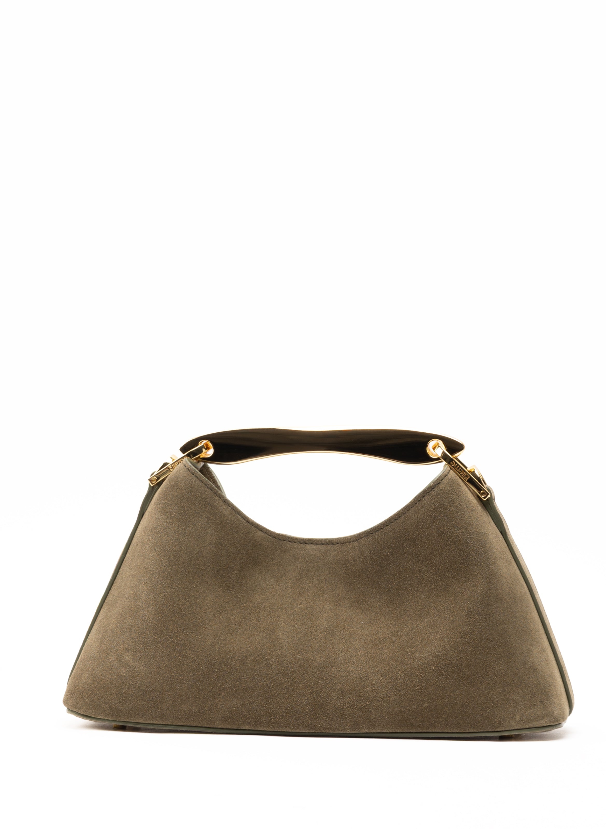 Mini Boomerang Suede Truffle - 2