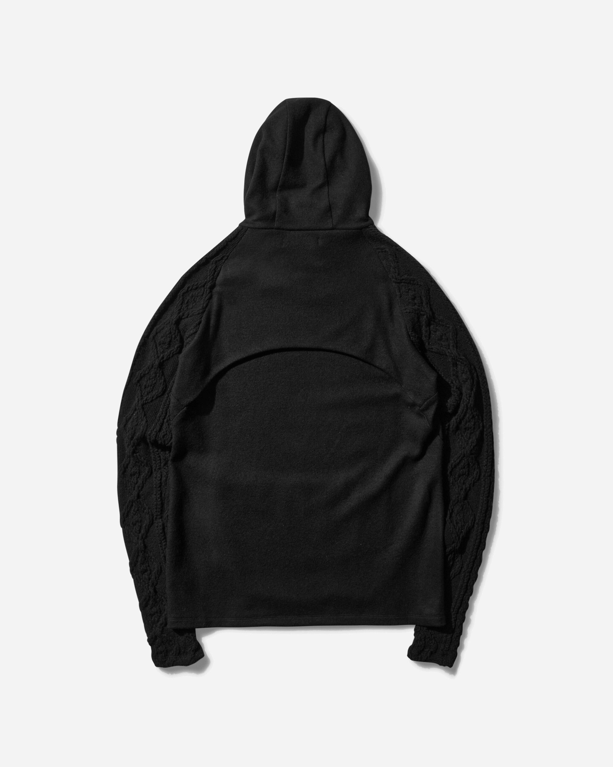 Techwool Hoodie with Gloves Black - 2