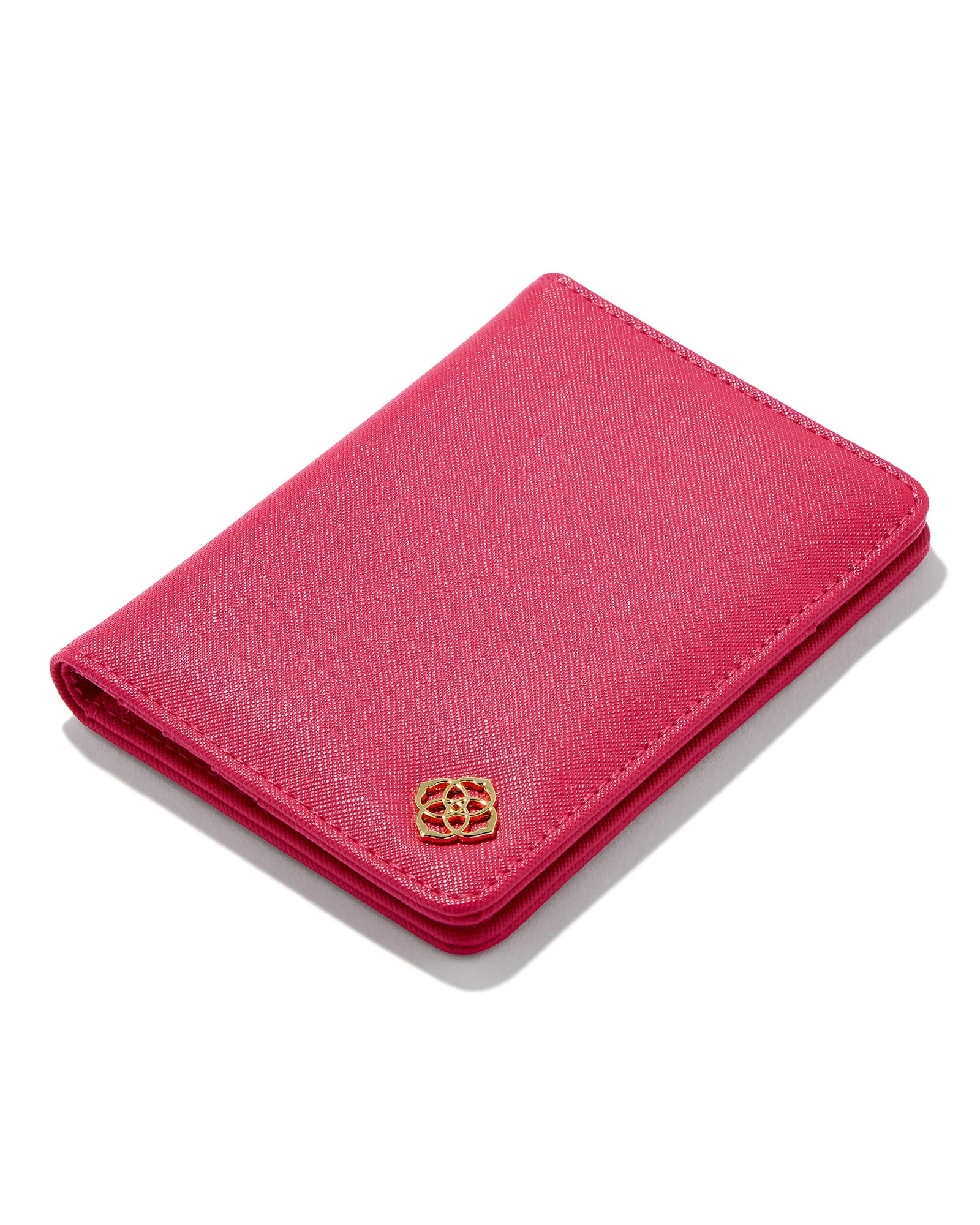 Passport Holder in Hot Pink - 1