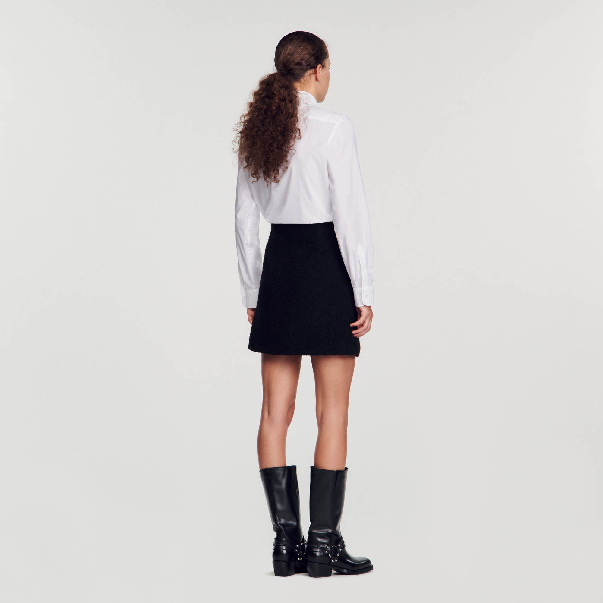 SHORT SKIRT WITH BUTTONS - 6