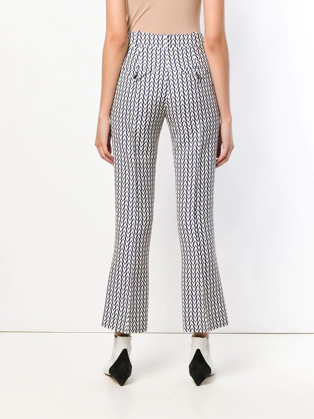 logo print  trousers - 4