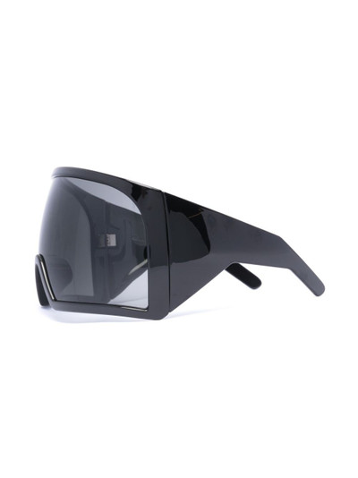 Rick Owens Kriester visor-frame sunglasses outlook