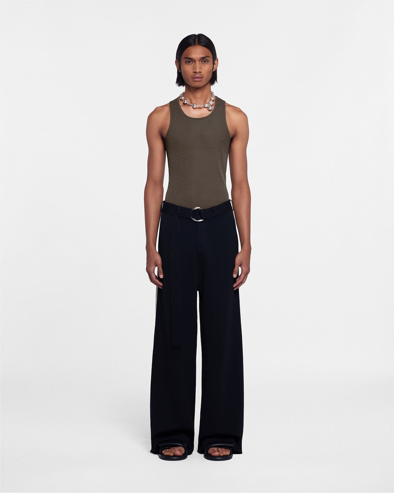 Mesh-Jersey Tank Top 1