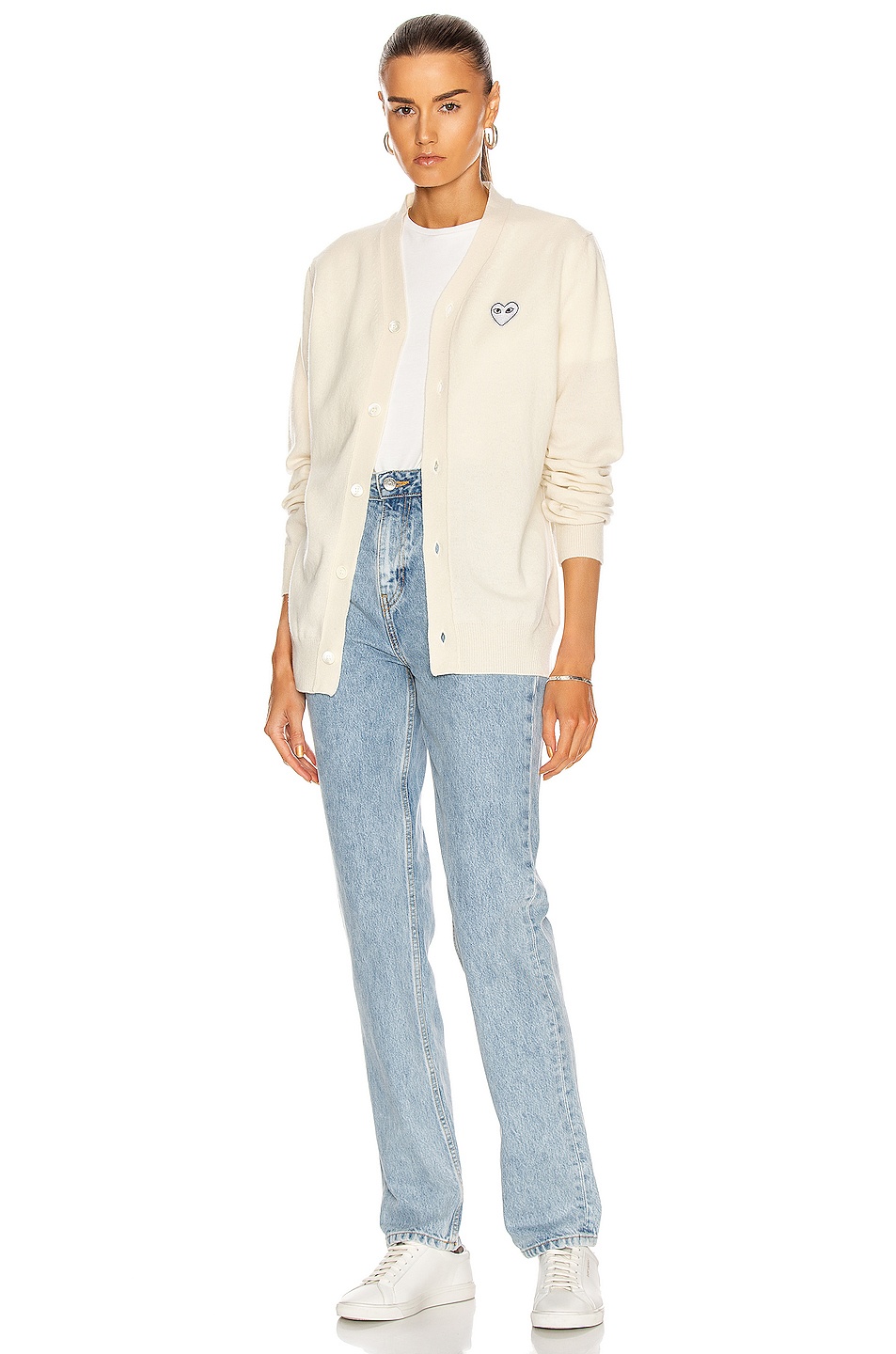 White Heart Cardigan - 5