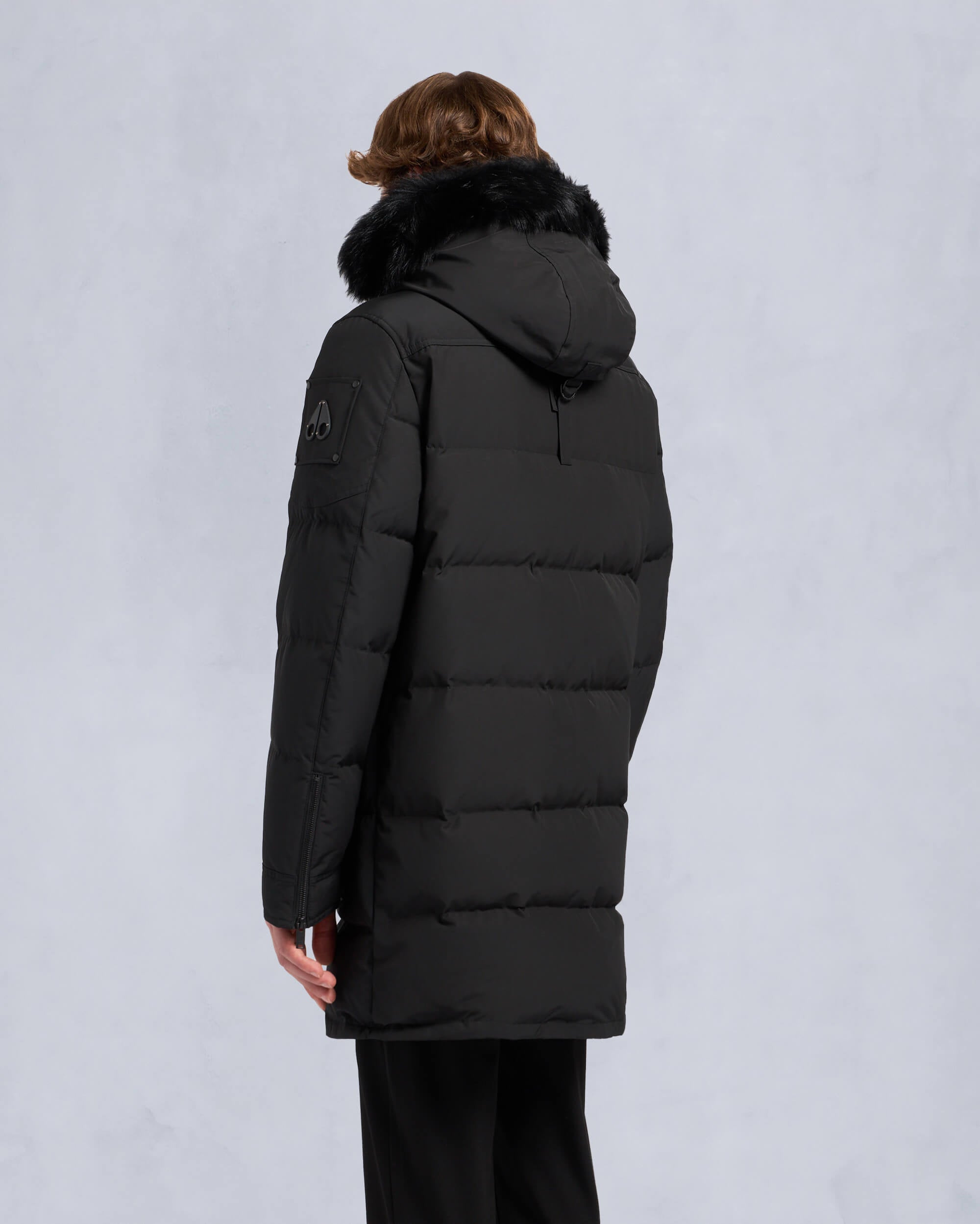 ONYX SHEARLING BIG RIDGE PARKA - 4