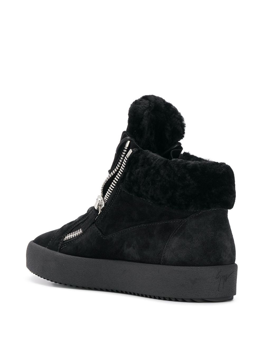 Kriss shearling lined sneakers - 3