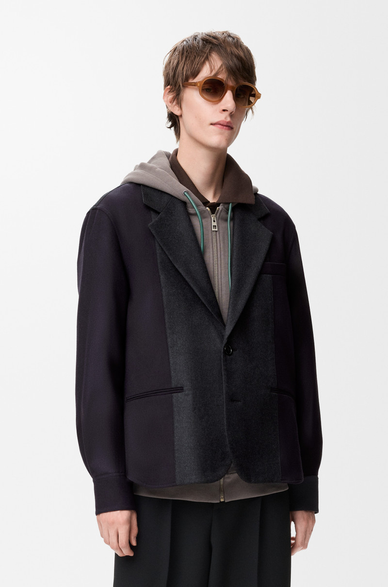 Hybrid jacket in wool 3