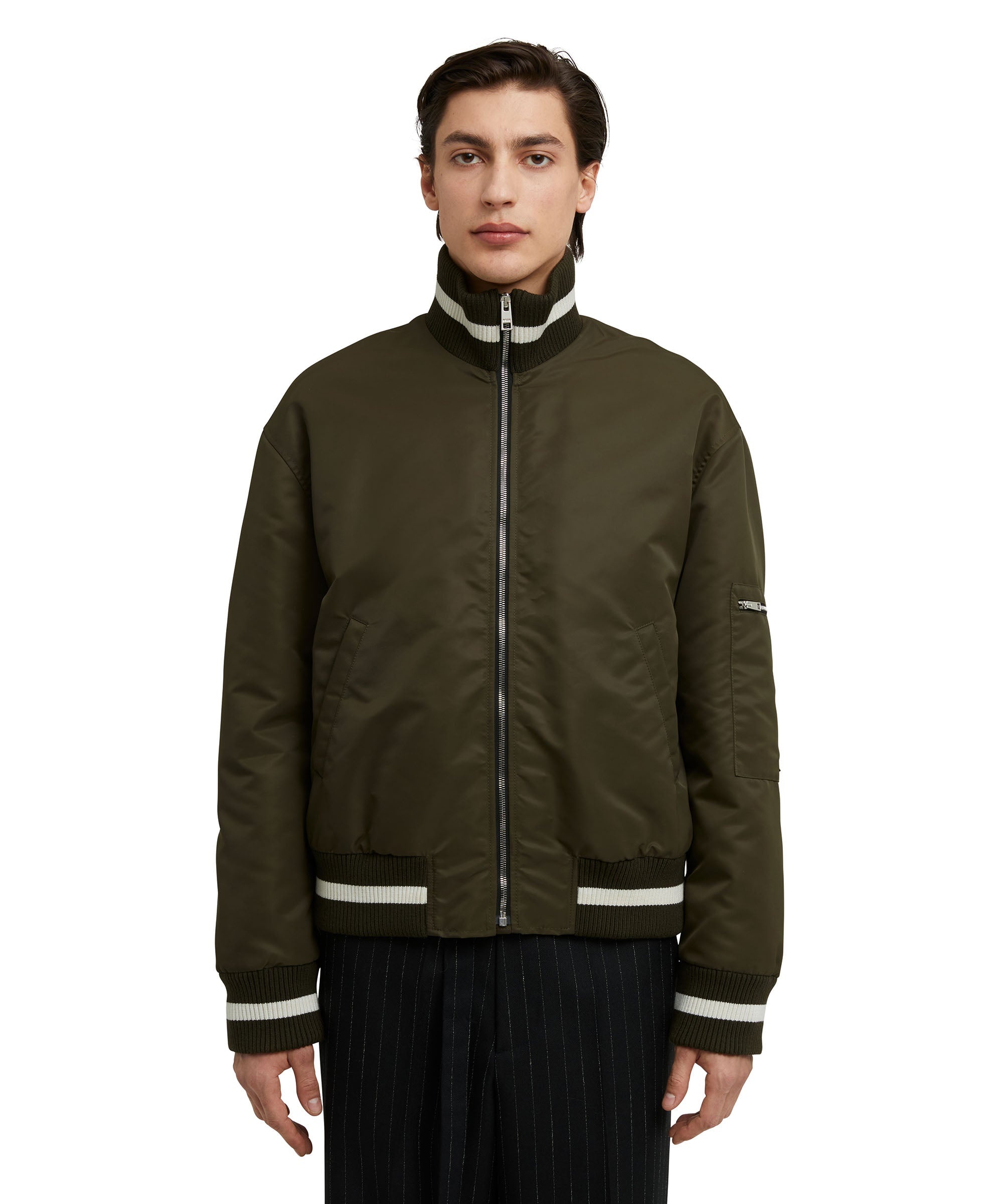 Padded "Cordura Nylon" bomber jacket - 2