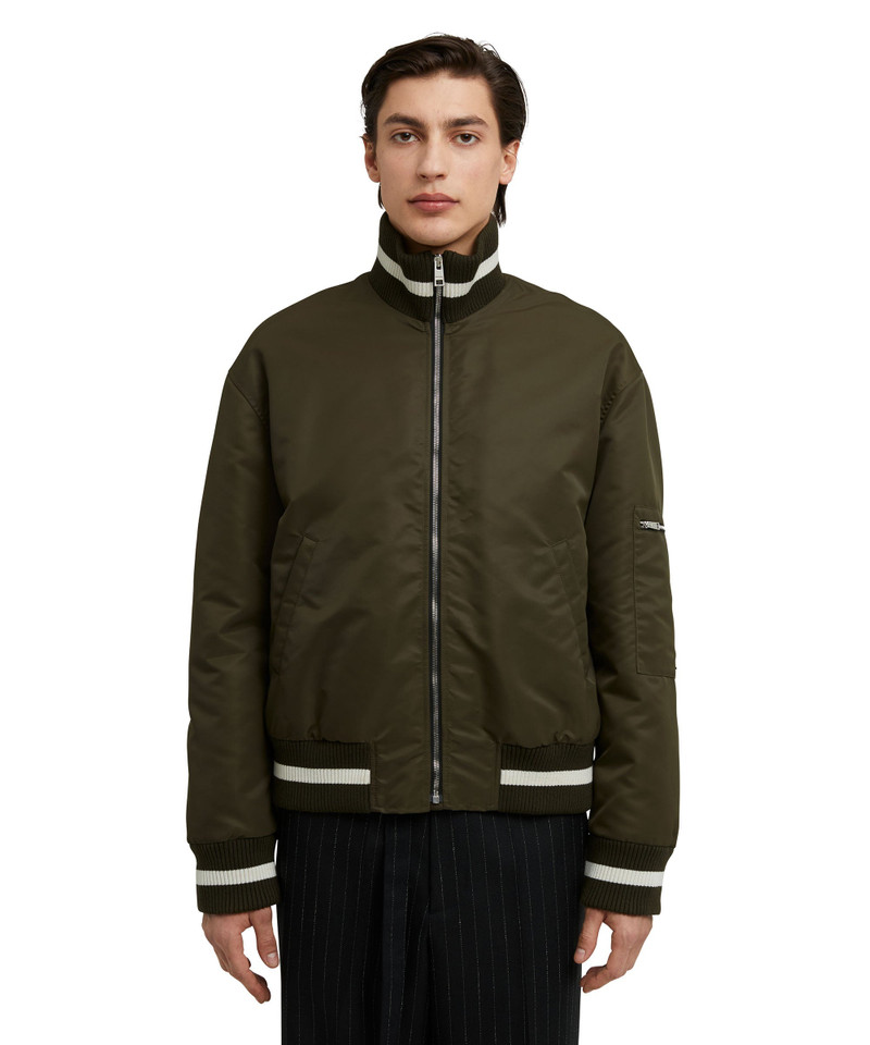 MSGM Padded "Cordura Nylon" bomber jacket outlook
