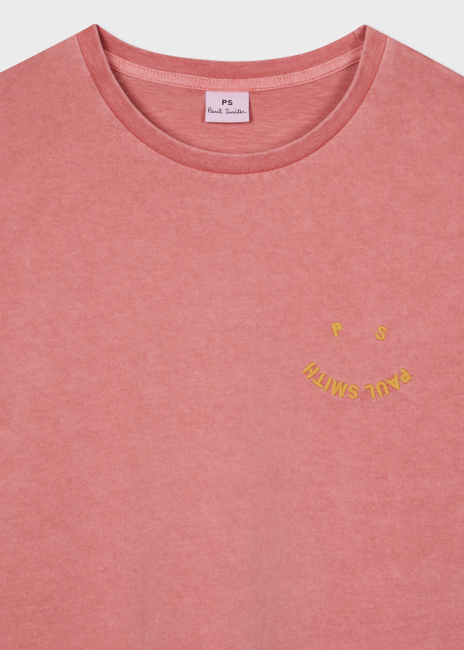 Women's Raspberry Acid Wash PS 'Happy' T-Shirt - 2