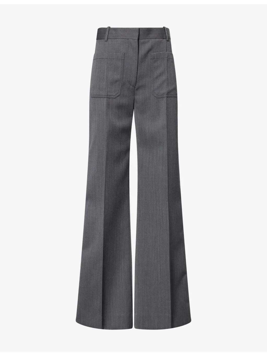 Ethel Tailored Pleated Wool Trousers - 1
