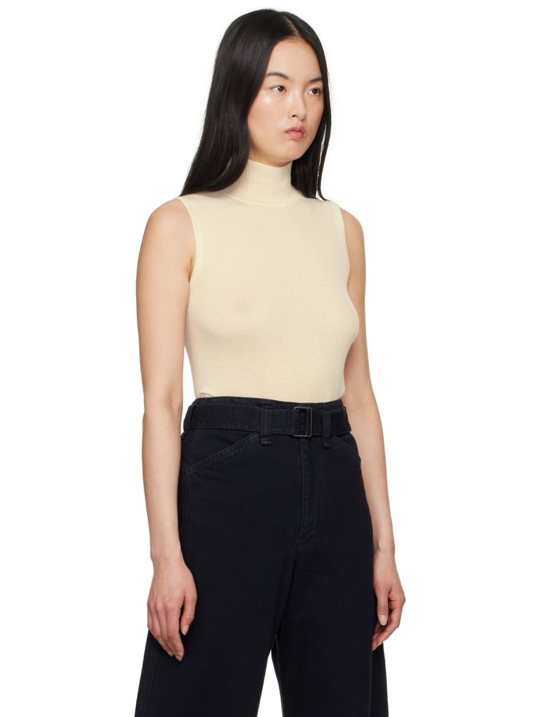 Off-White Seamless Tank Top - 2