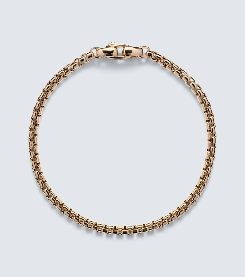 18kt gold chain bracelet 1
