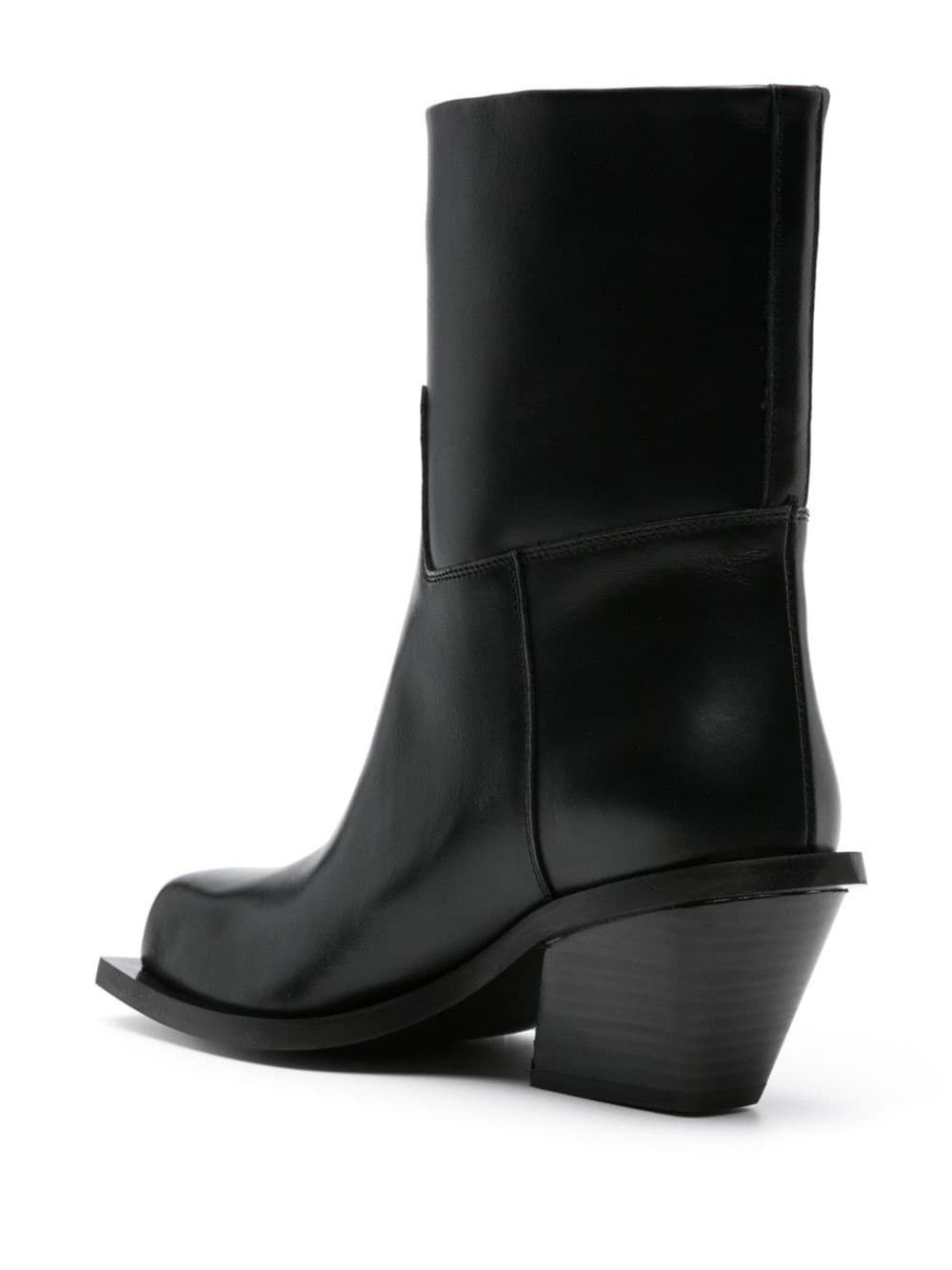 Blondine ankle leather boots - 3
