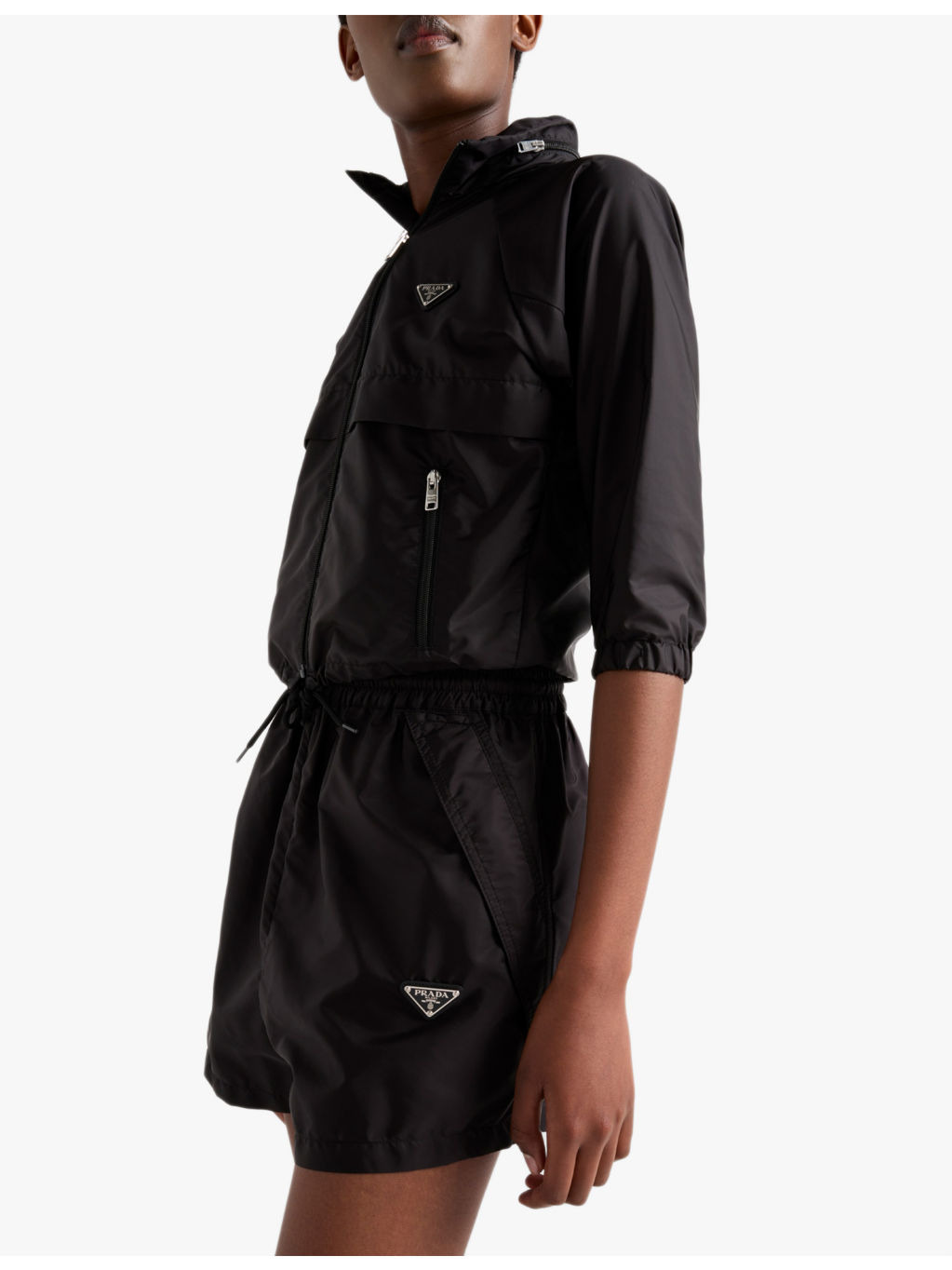 Re-Nylon mid-rise recycled-polyamide shorts - 3