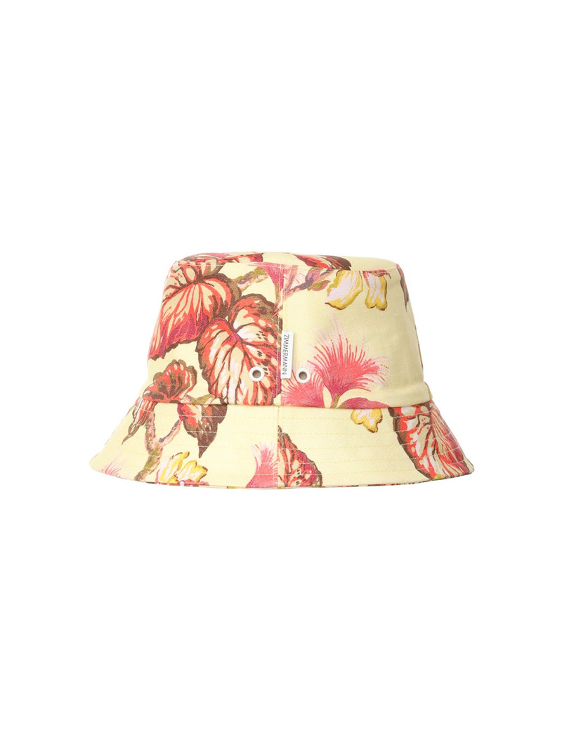 Zimmermann PRINTED CANVAS BUCKET HAT outlook