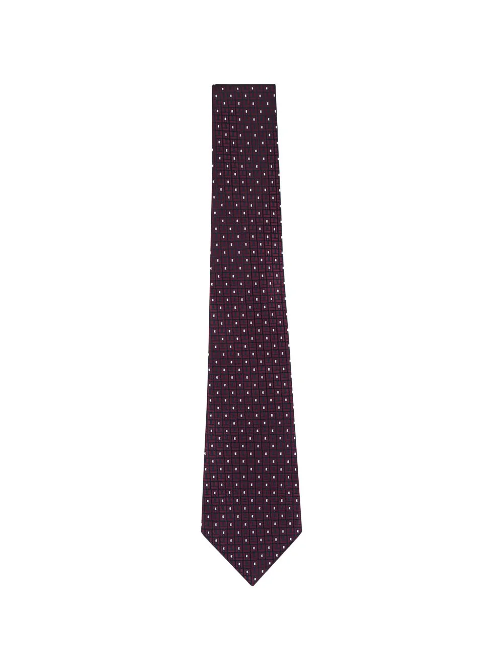 geometric-pattern tie - 1