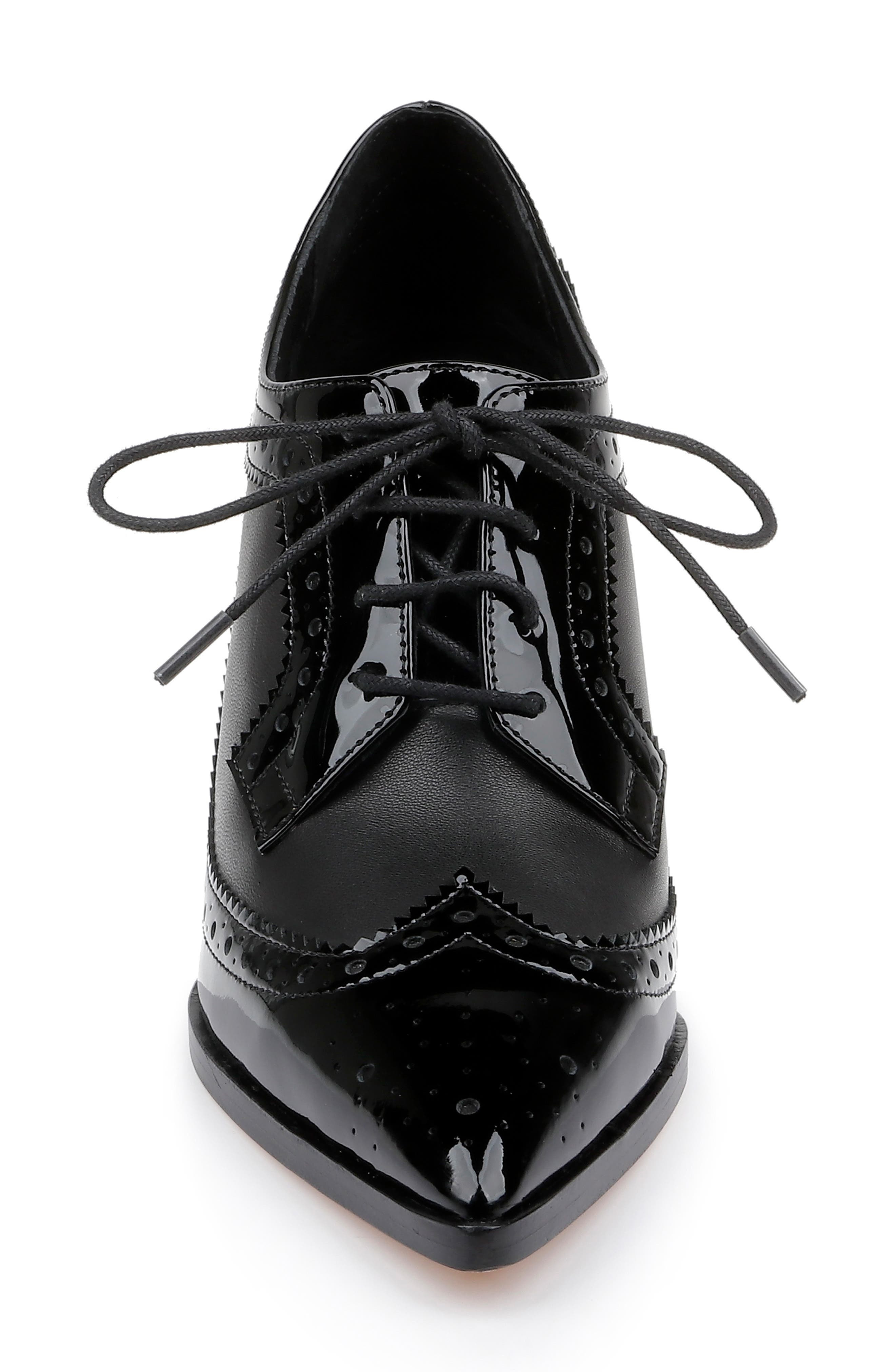 L'AGENCE Elodie Pump in Black Leather at Nordstrom - 4