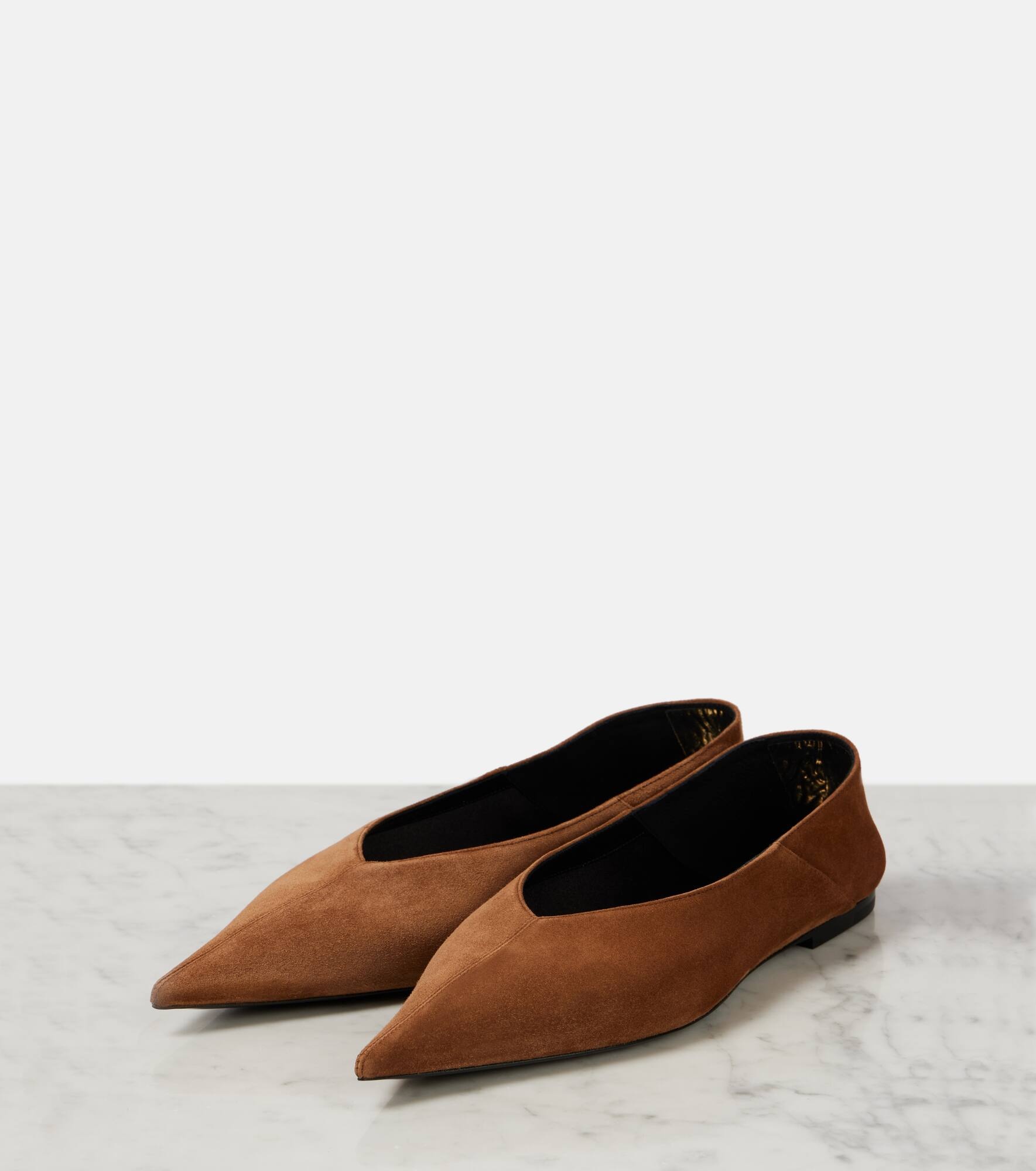 Nour suede ballet flats - 4