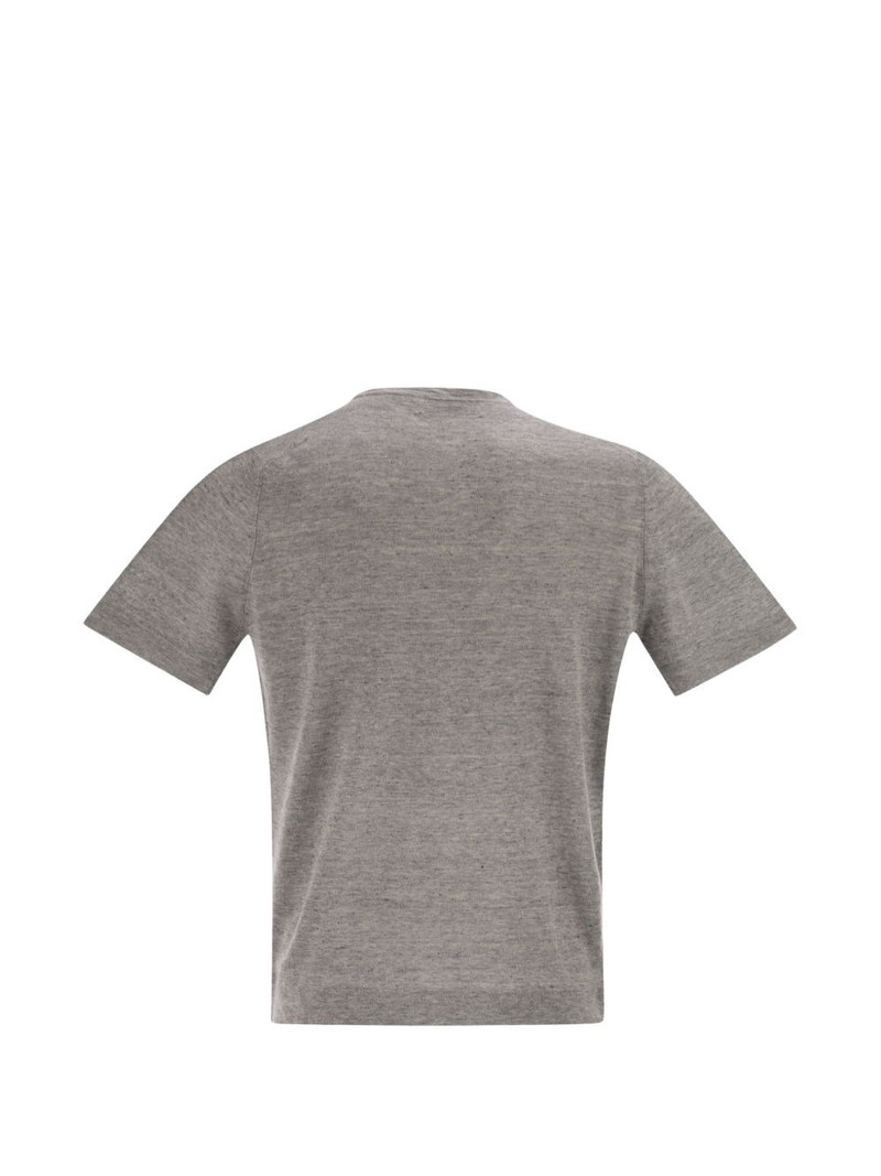 Brunello Cucinelli crew-neck short-sleeve T-shirt outlook
